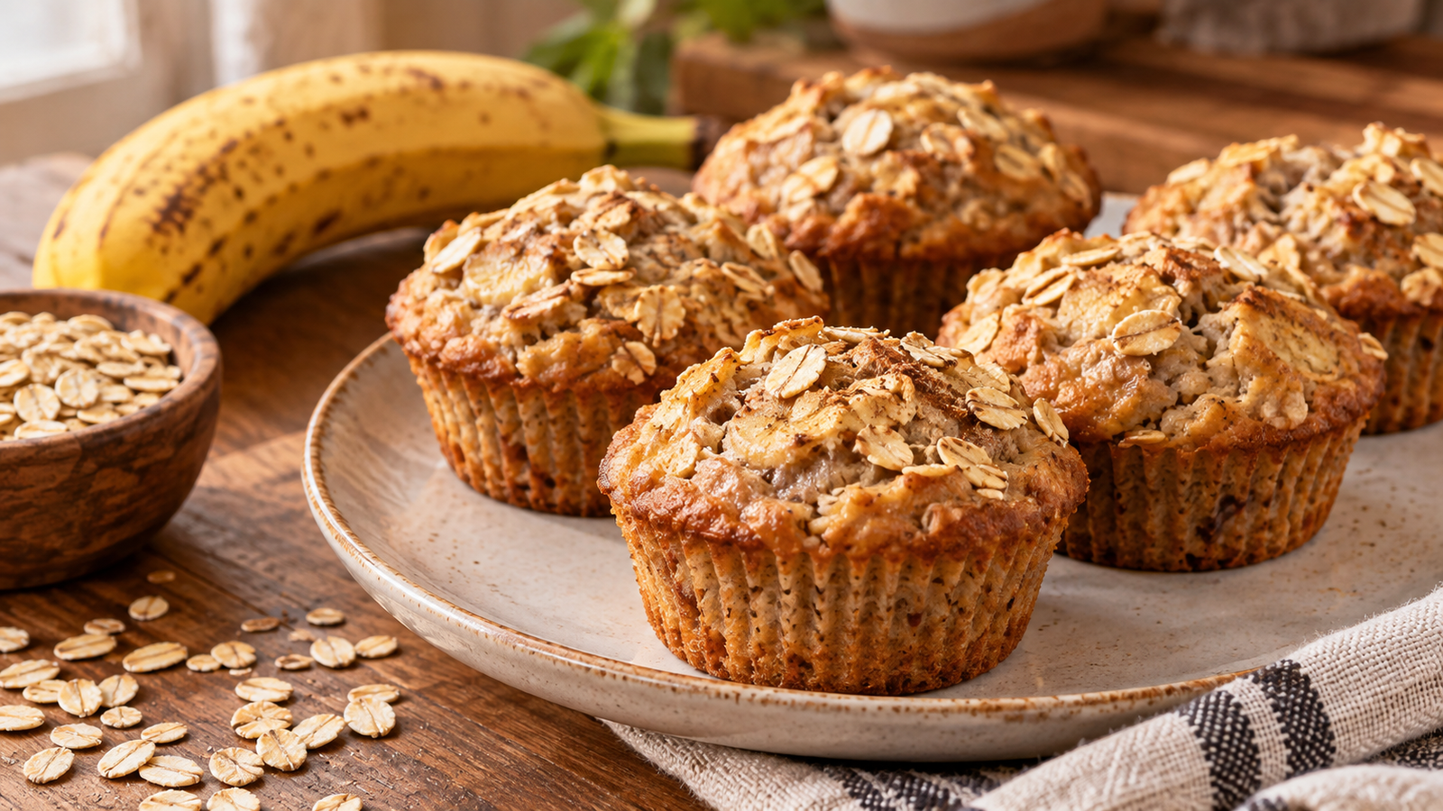 studionpro muffins banana aveia